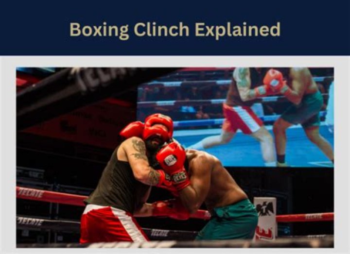 Are clinches legal in boxing?