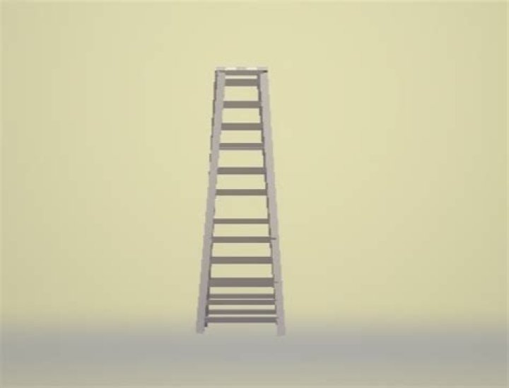 Are WWE ladders wood?