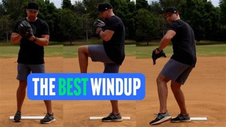 Can a pitcher stop in a windup?