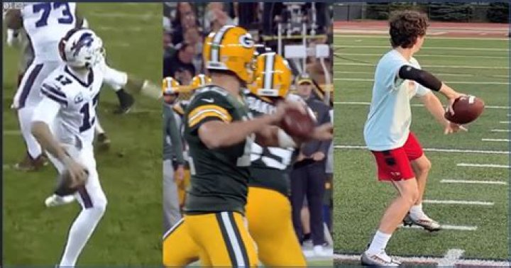 Can a quarterback throw the ball to himself?