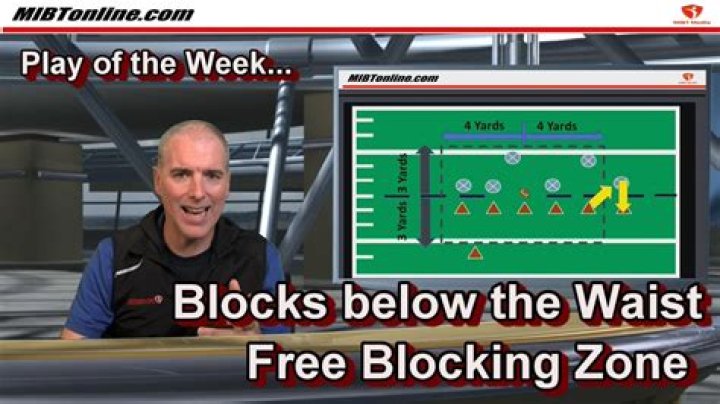 Can a running back block below the waist?