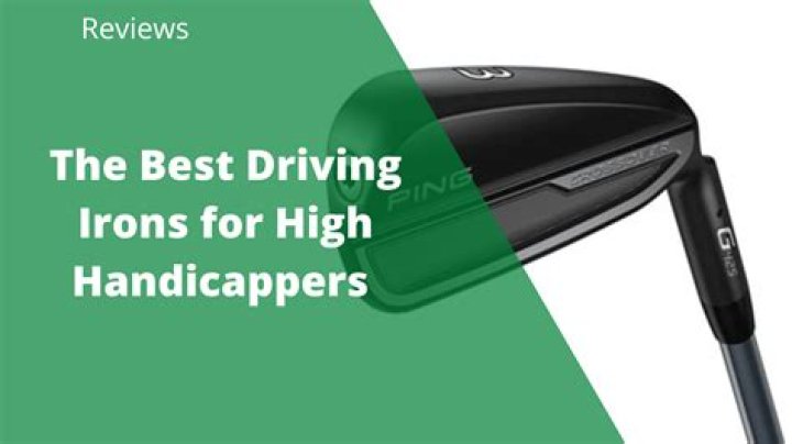 Can high handicappers use driving irons?
