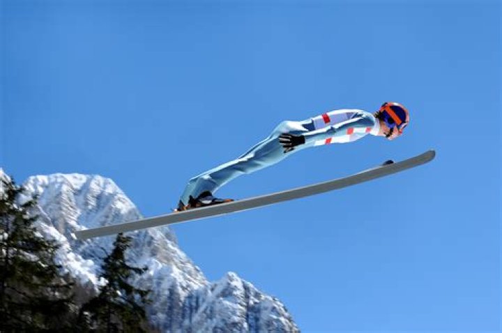 Can ski jumpers push off?