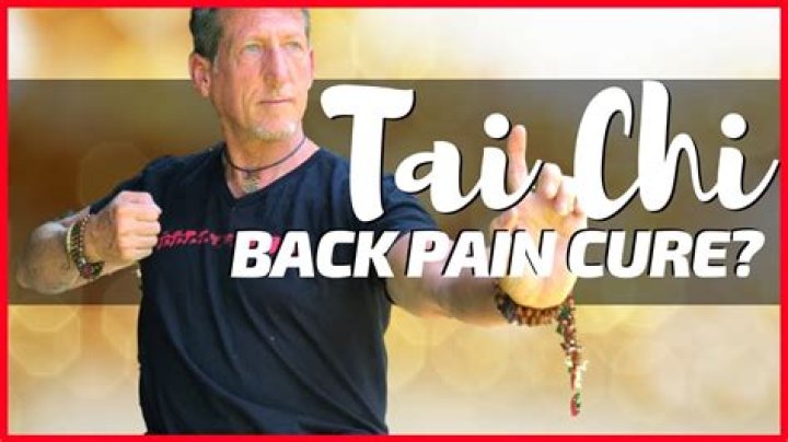 Can tai chi heal back pain?