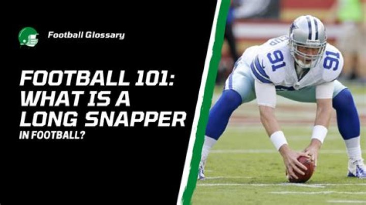 Can you block the long snapper?