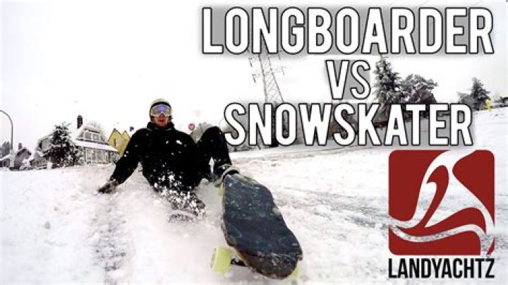 Can you longboard in the snow?