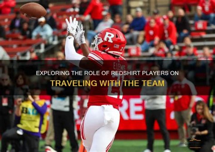 Do redshirt players travel with the team?