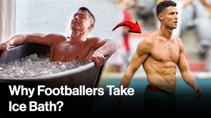 Do soccer players use ice baths?