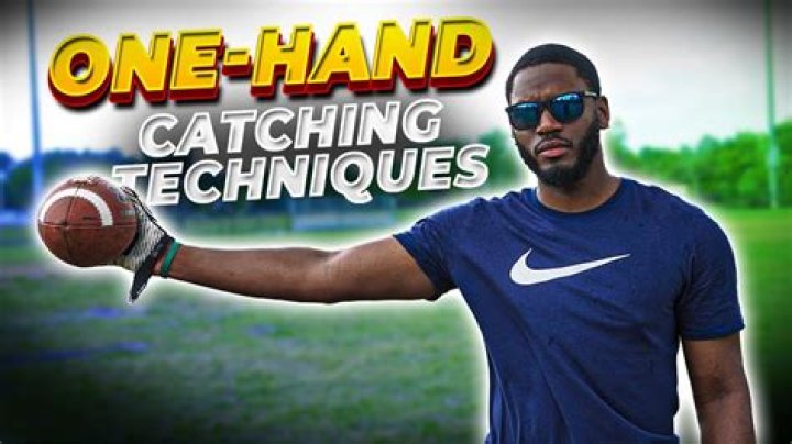 Do you catch a football with your body?