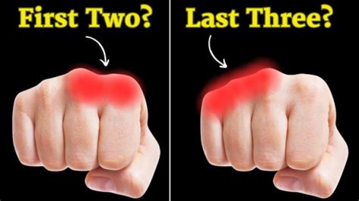 Do you punch with knuckles or fingers?