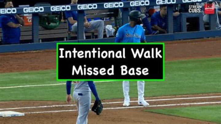 Does an intentional walk count as a base on balls?