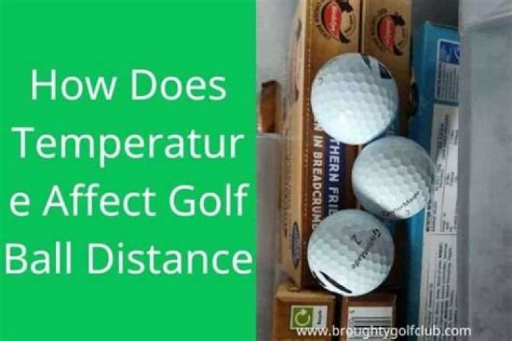 Does freezing affect golf balls?