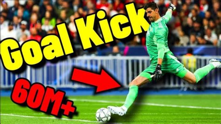 Does goalie have to take goal kick?