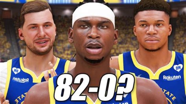 Has an NBA team ever went 82 0?