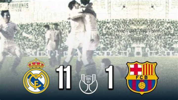 Has Real Madrid scored Barcelona 11 before?