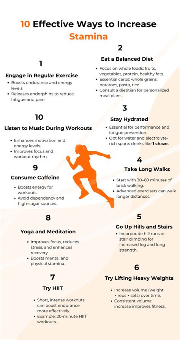 How can I build up my stamina fast?