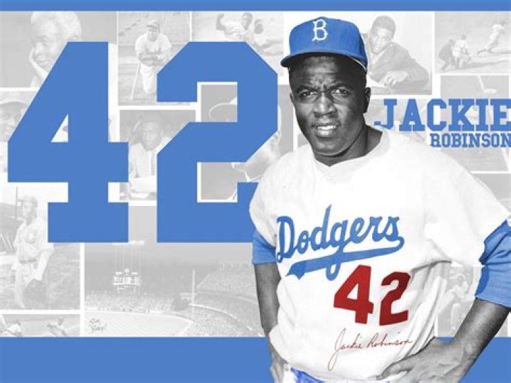 How did Jackie Robinson get the number 42?