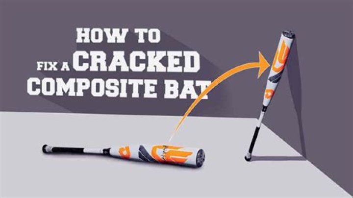 How do I know if my composite bat is broken?