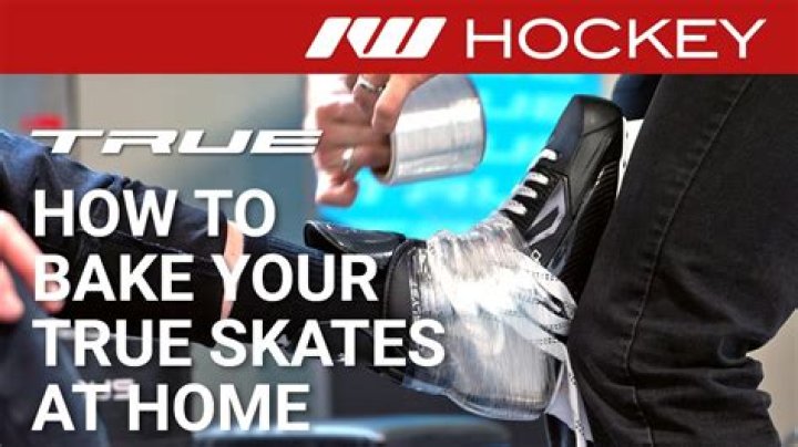 How do you break in skates at home?