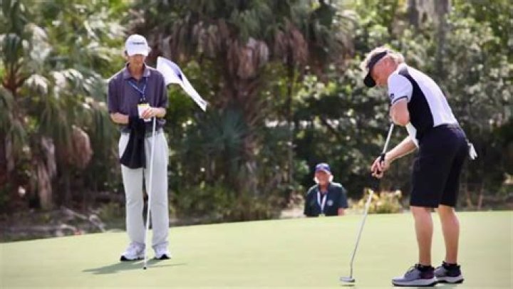 How far does Bernhard Langer drive the ball?