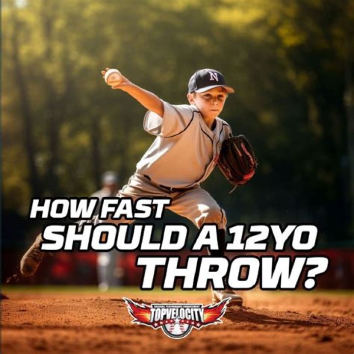 How fast should a 12 year old throw?