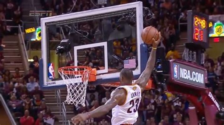 How high can Lebron jump?