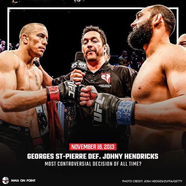 How long did GSP hold the belt?