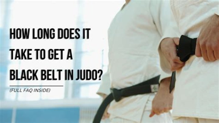 How long does it take to get a black belt in Tang Soo Do?