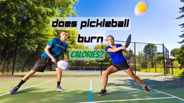 How many calories does 45 minutes of pickleball burn?