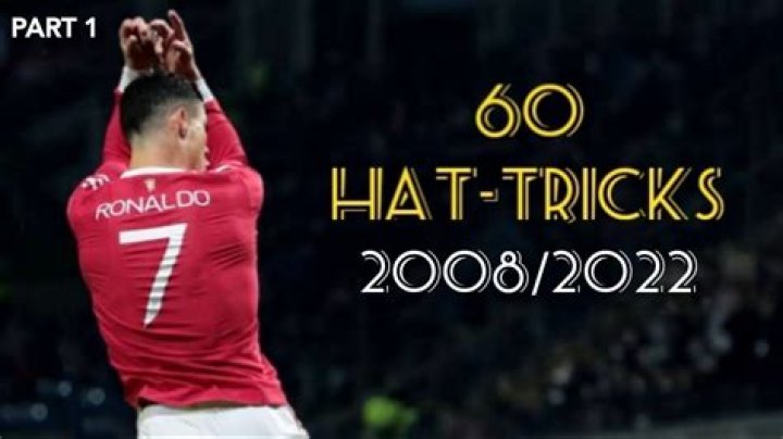 How many hat-trick does Ronaldo have?
