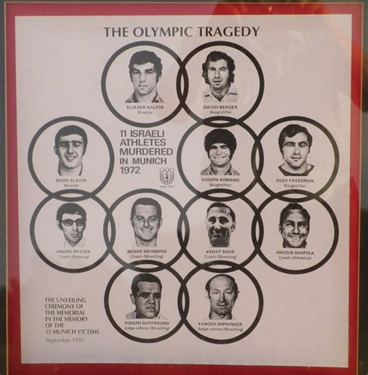 How many members of the Israeli Olympic team were killed in Munich?
