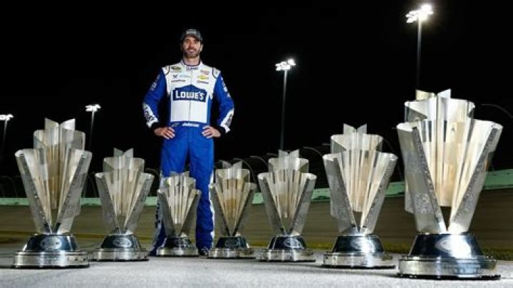 How many NASCAR races did Jimmie Johnson race?