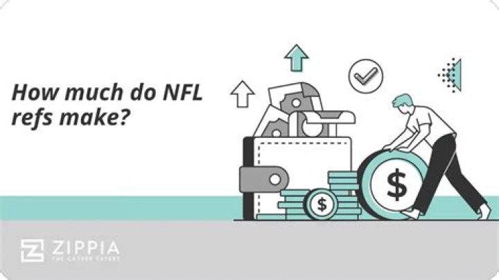 How much does an NFL ref make per game?