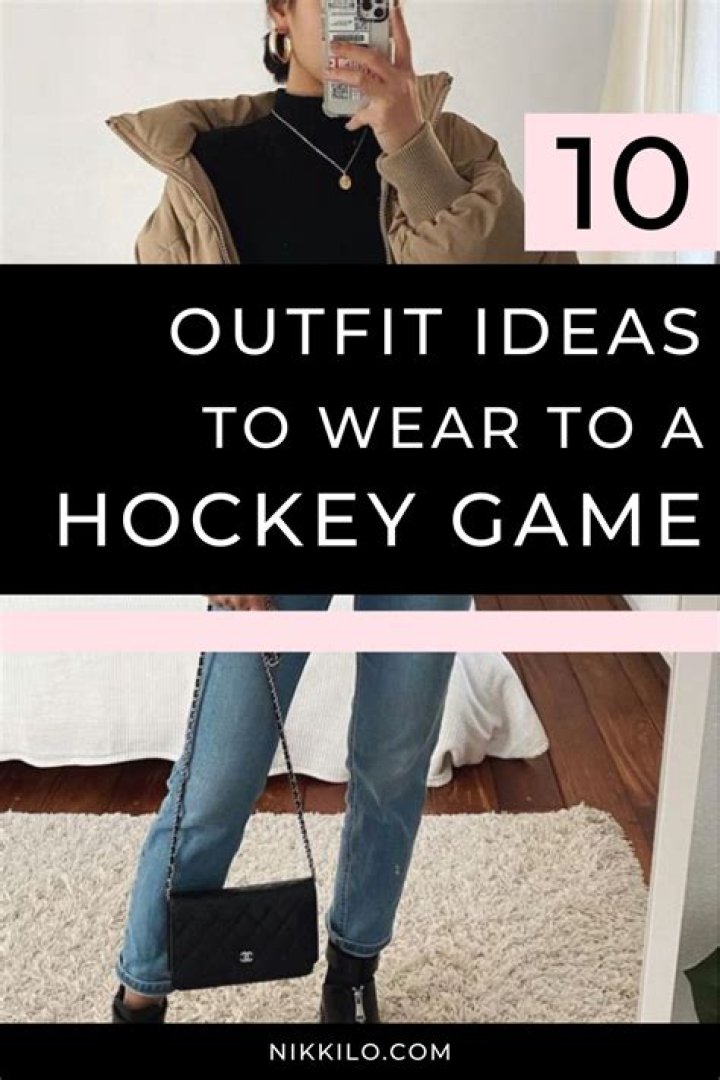 How should a baby dress for a hockey game?