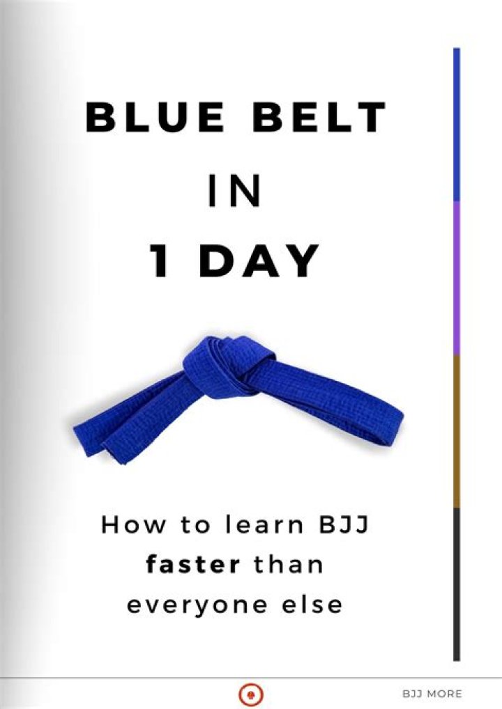 Is a blue belt a big deal?