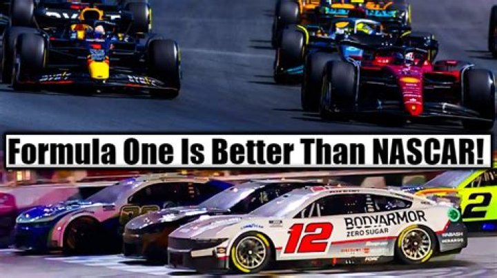 Is Formula One or NASCAR better?