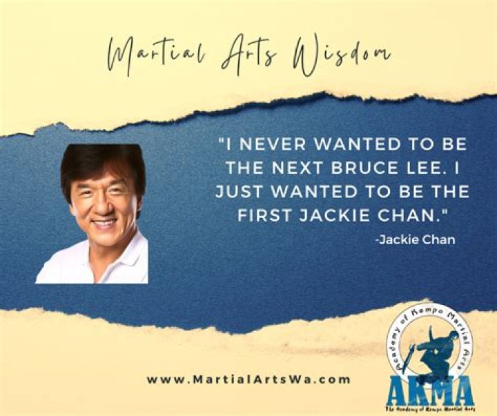 Is Jackie Chan a martial arts master?