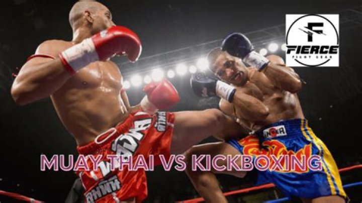 Is Muay Thai and kickboxing the same?