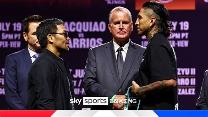 Is Pacquiao allowed in the Olympics?