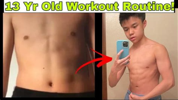 Should a 13 year old workout everyday?