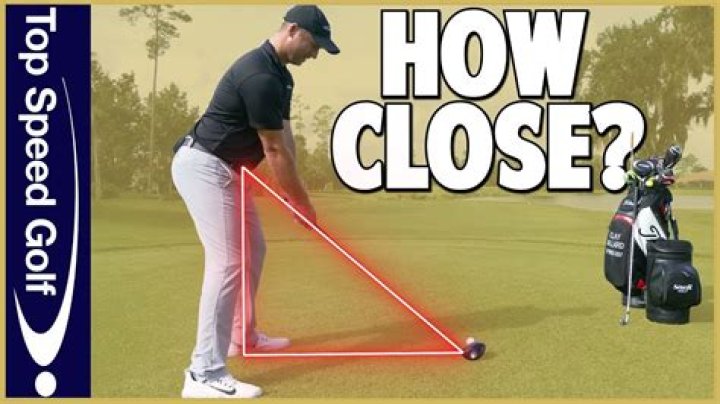 Should I stand closer to ball for driver?