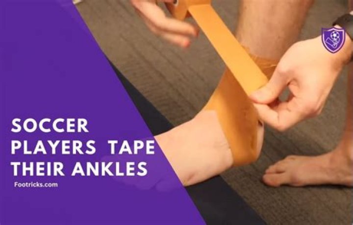 Should I tape my ankles for football?
