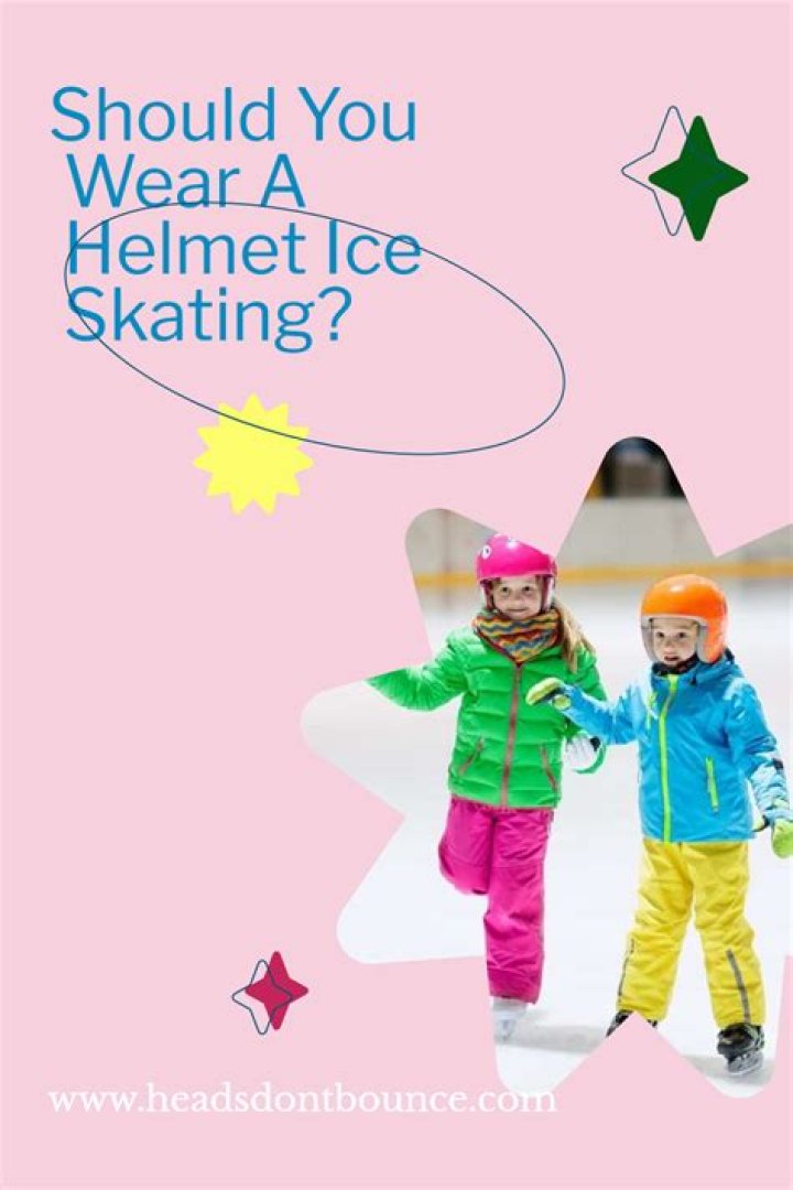 Should you wear a helmet ice skating?