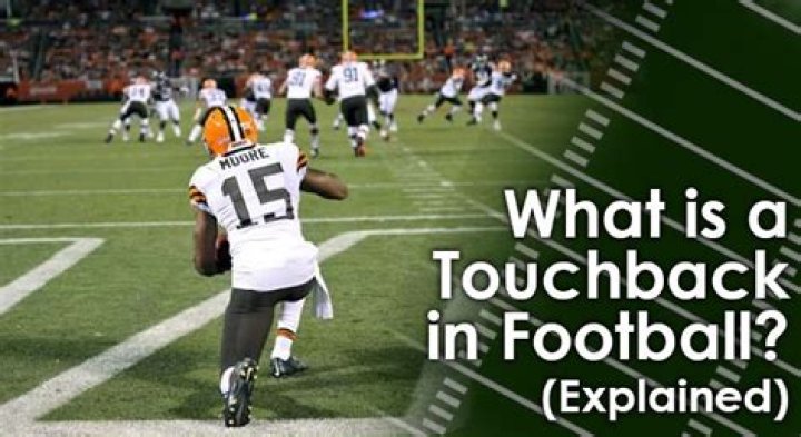 What's a touchback in football?