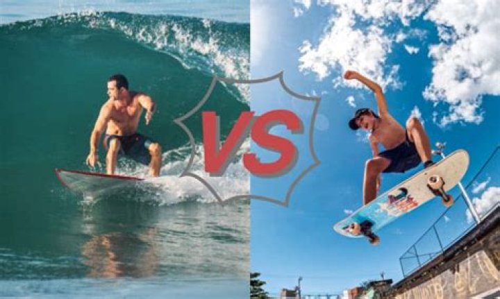 What's harder surfing or skateboarding?