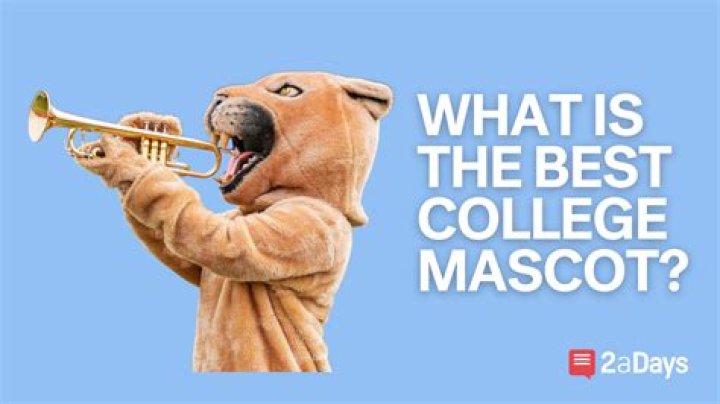 What's the most common college mascot?