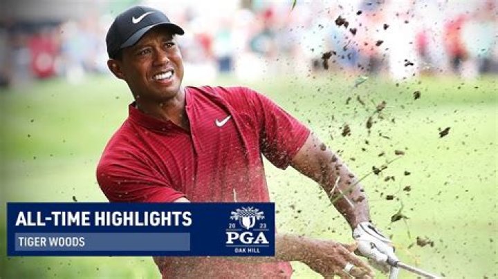 What's Tiger Woods best score in golf?
