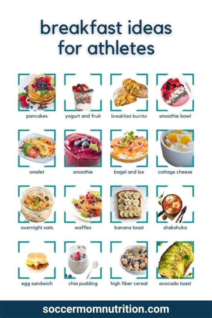 What a soccer player should eat for breakfast?