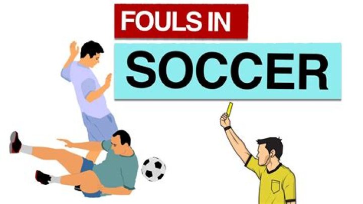 What are four types of fouls in soccer?