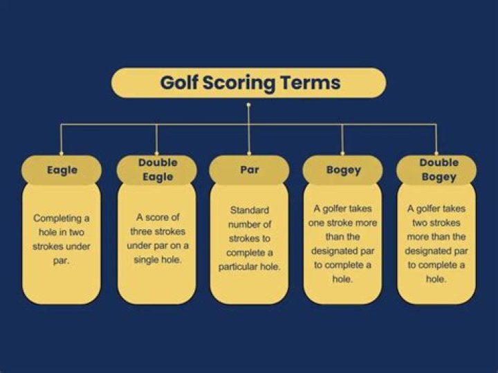 What are the 7 golf scoring terms?